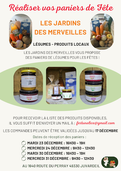 Les Jardins Des Merveilles, Marché Alimentaire à Juvardeil