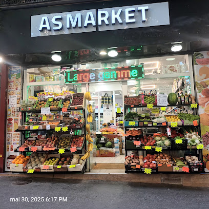 As Market, Marché Alimentaire à Paris 17